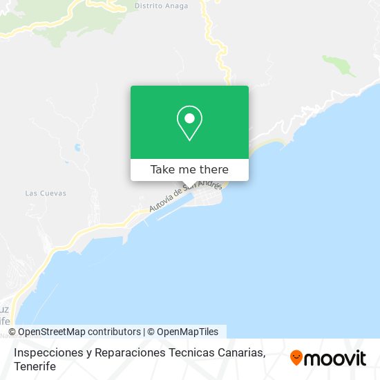 Inspecciones y Reparaciones Tecnicas Canarias map