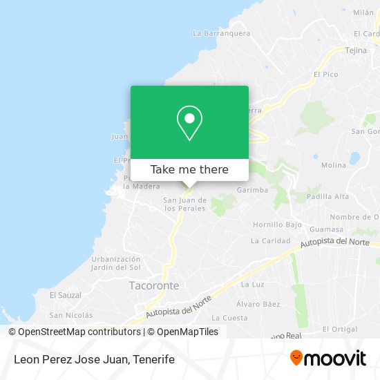 Leon Perez Jose Juan map