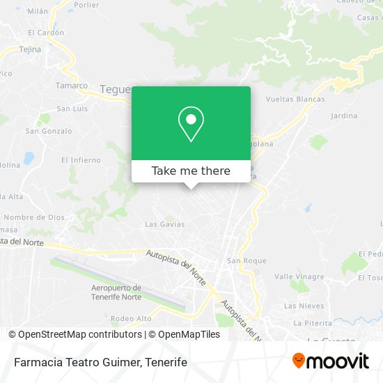 Farmacia Teatro Guimer map