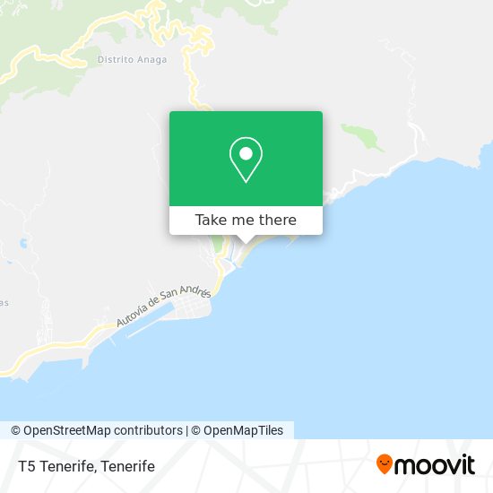T5 Tenerife map