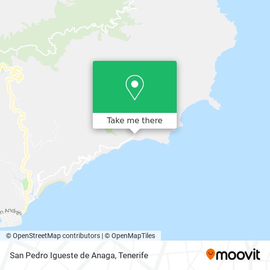 San Pedro Igueste de Anaga map