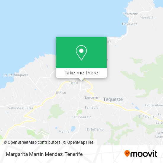 Margarita Martin Mendez map