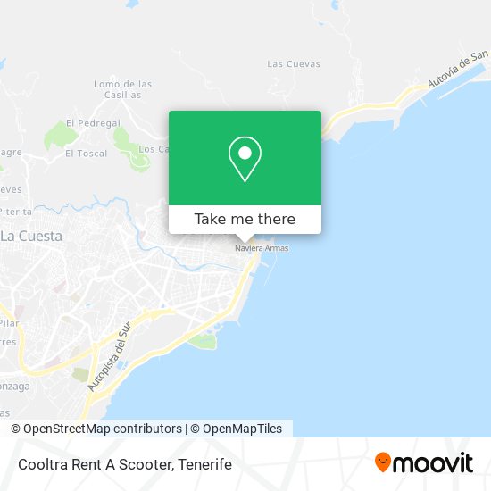 Cooltra Rent A Scooter map