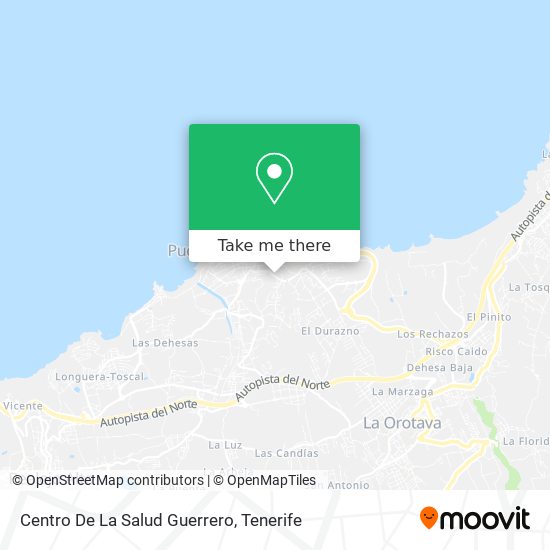 Centro De La Salud Guerrero map