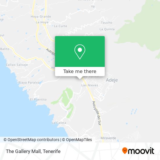 The Gallery Mall map