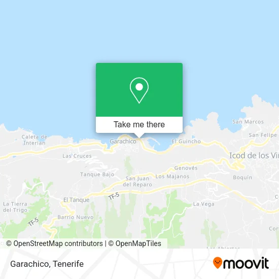 Garachico map
