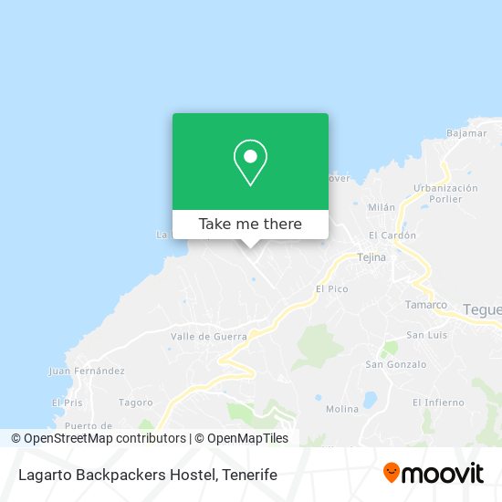 Lagarto Backpackers Hostel map