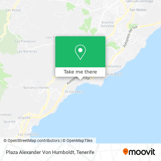 Plaza Alexander Von Humboldt map