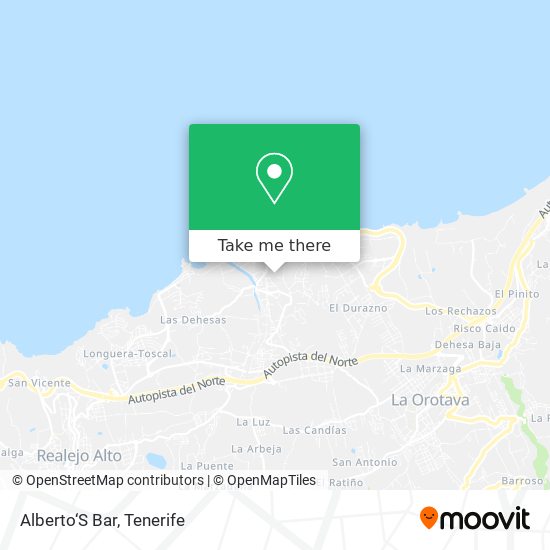 Alberto‘S Bar map
