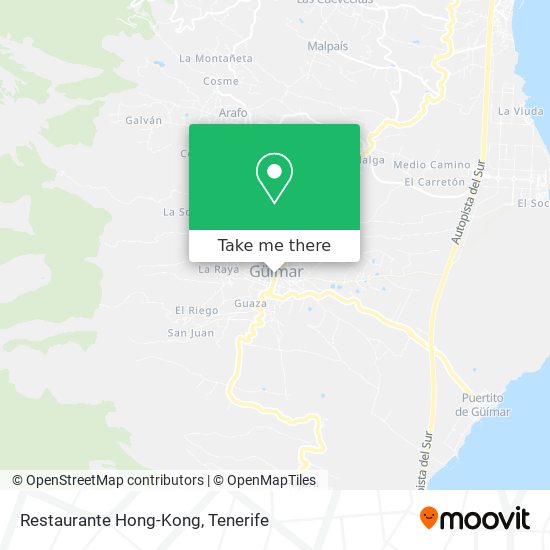 Restaurante Hong-Kong map