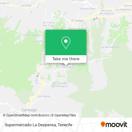 Supermercado La Despensa map