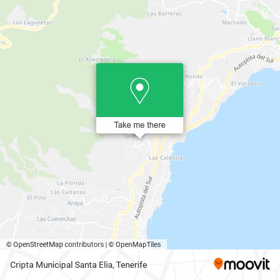 Cripta Municipal Santa Elia map
