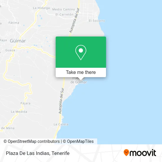 Plaza De Las Indias map