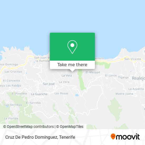 Cruz De Pedro Domínguez map