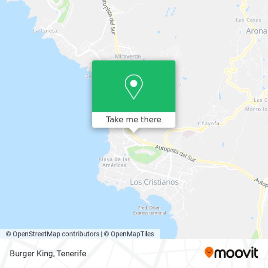 Burger King map