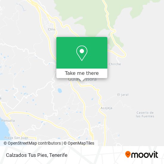 Calzados Tus Pies map