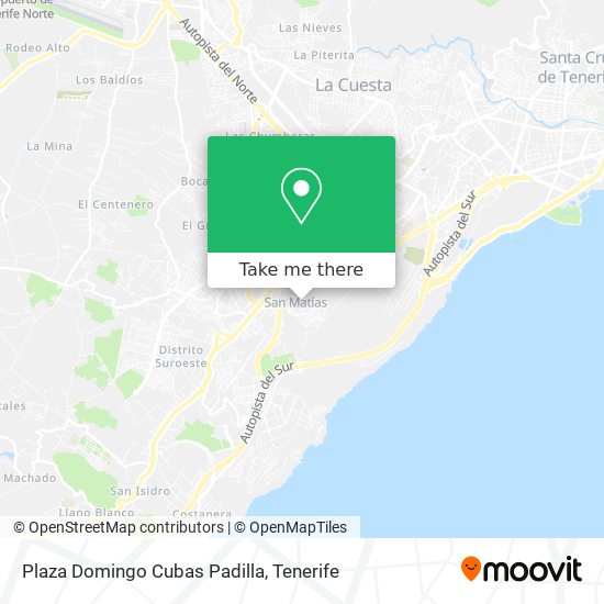 Plaza Domingo Cubas Padilla map