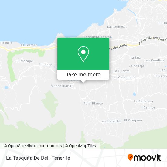 La Tasquita De Deli map