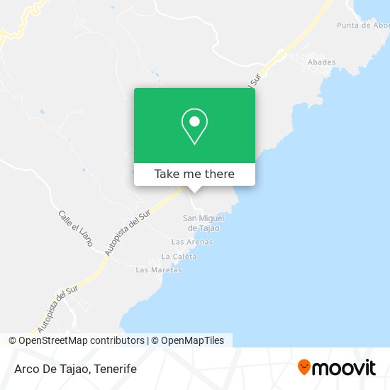 Arco De Tajao map