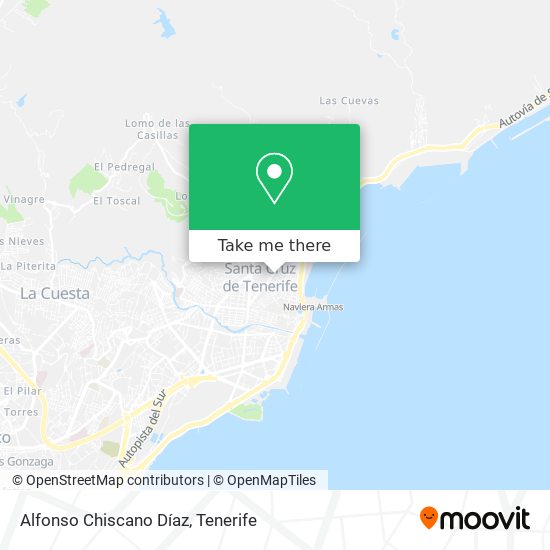 Alfonso Chiscano Díaz map