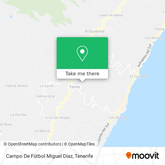 Campo De Fútbol Miguel Díaz map
