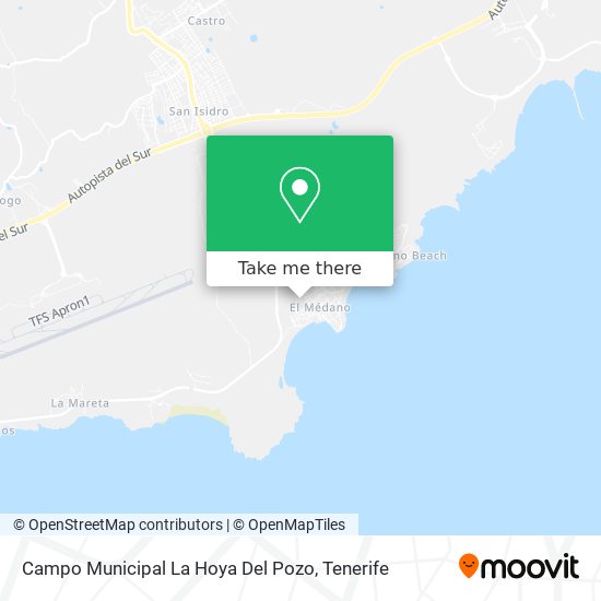Campo Municipal La Hoya Del Pozo map