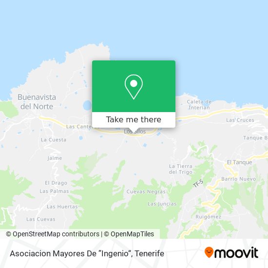 Asociacion Mayores De ”Ingenio“ map