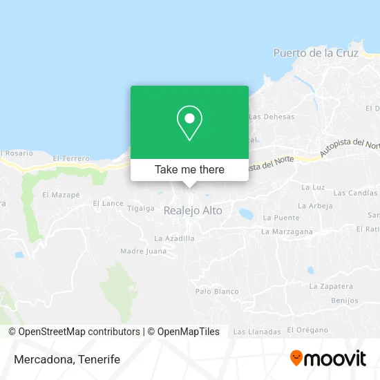 Mercadona map