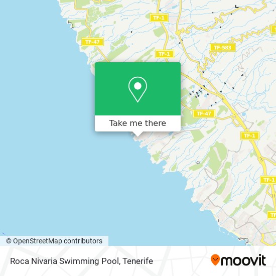 mapa Roca Nivaria Swimming Pool