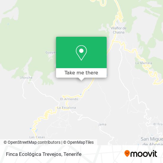 Finca Ecológica Trevejos map