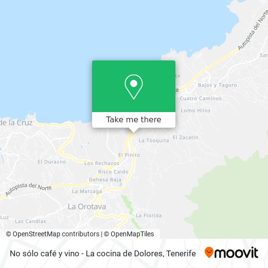 No sólo café y vino - La cocina de Dolores map