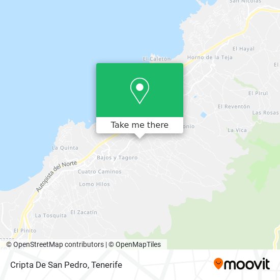 Cripta De San Pedro map