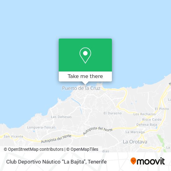 Club Deportivo Náutico “La Bajita” map