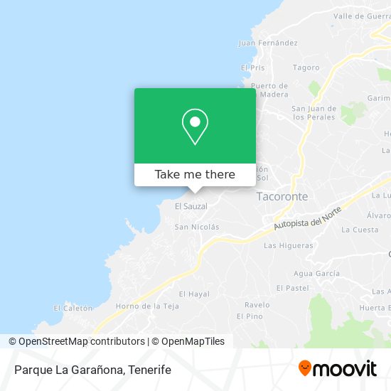 Parque La Garañona map
