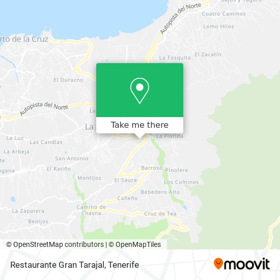 Restaurante Gran Tarajal map