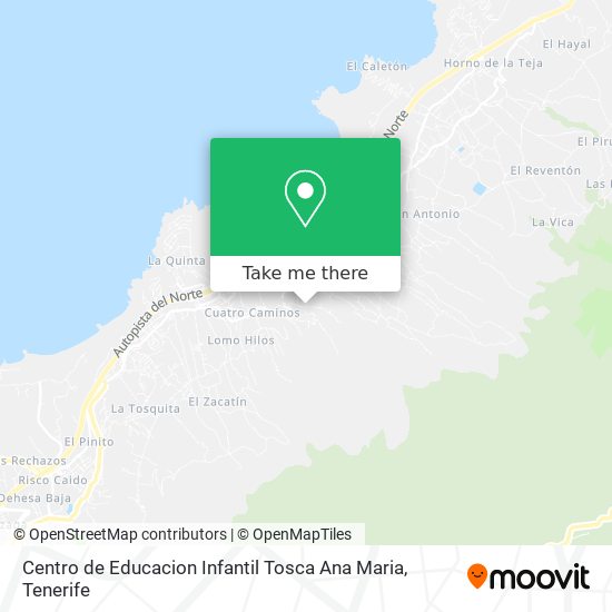 Centro de Educacion Infantil Tosca Ana Maria map