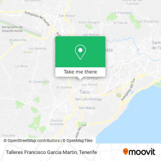 mapa Talleres Francisco Garcia Martin
