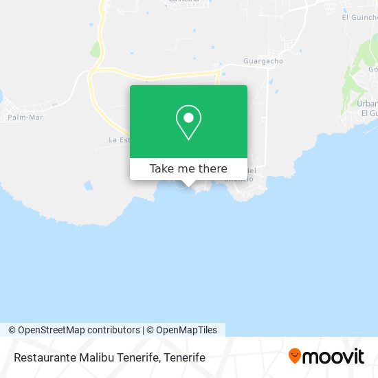 Restaurante Malibu Tenerife map