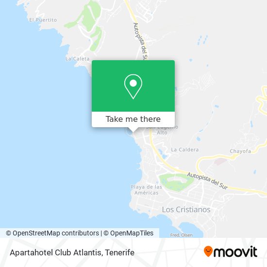 Apartahotel Club Atlantis map