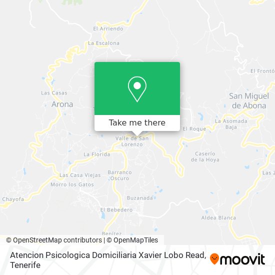 Atencion Psicologica Domiciliaria Xavier Lobo Read map