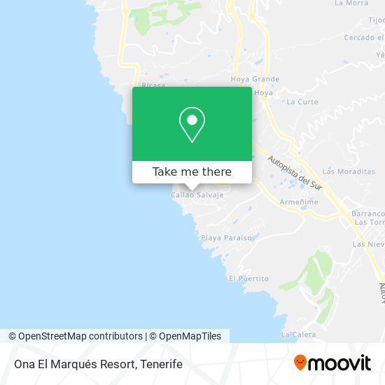Ona El Marqués Resort map