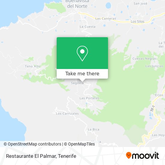 Restaurante El Palmar map