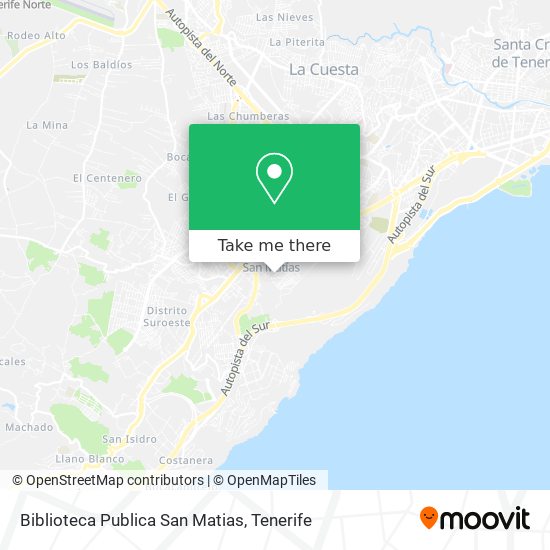 Biblioteca Publica San Matias map