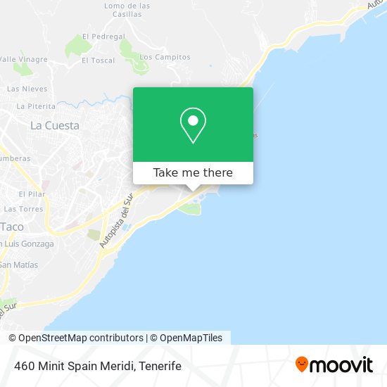 mapa 460 Minit Spain Meridi