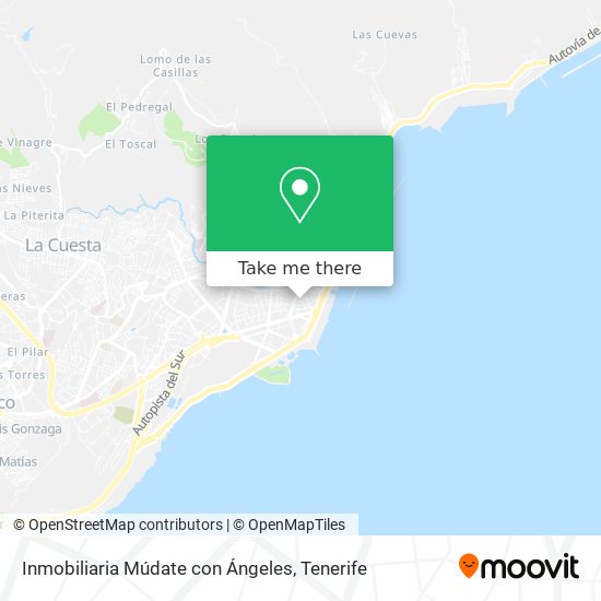 Inmobiliaria Múdate con Ángeles map