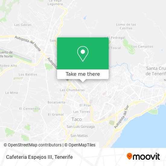 Cafeteria Espejos III map