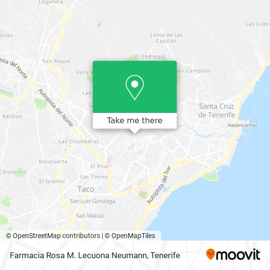 Farmacia Rosa M. Lecuona Neumann map