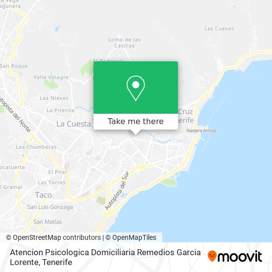 Atencion Psicologica Domiciliaria Remedios Garcia Lorente map