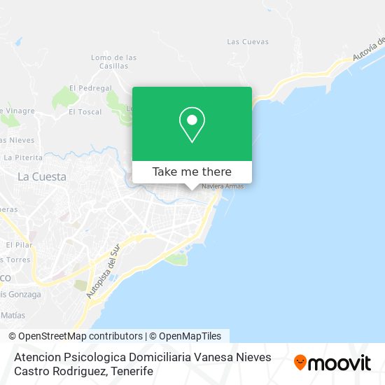 Atencion Psicologica Domiciliaria Vanesa Nieves Castro Rodriguez map