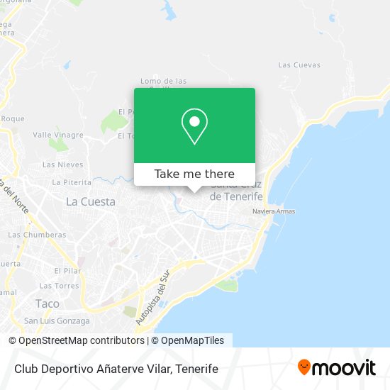 Club Deportivo Añaterve Vilar map